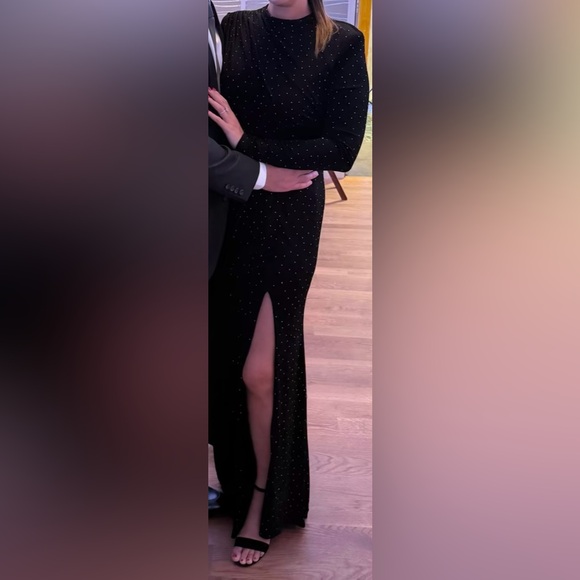 Rhinestone Ruched Gown - Picture 5 of 5